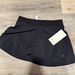 lululemon athletica Black Tennis Skirt